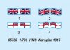 Trumpeter 05780 HMS Warspite (1915) 1:700